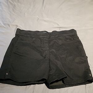 Liz Claiborne Black High Waist Shorts